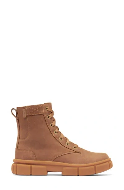 Sorel Explorer Lace-up Boot In Velvet Tan/ Gum