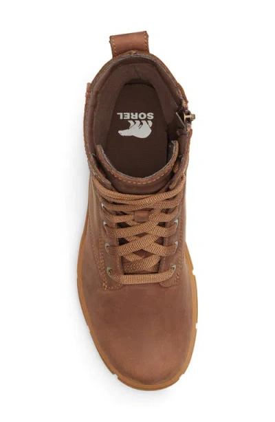 Sorel Explorer Lace-up Boot In Velvet Tan/ Gum