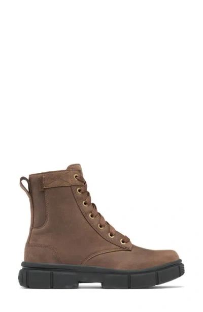 Sorel Explorer Lace-up Boot In Tobacco/ Black