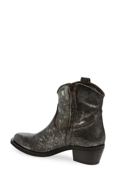 Cordani Provo Boots In Pewter Crackle In Pewter Crackle