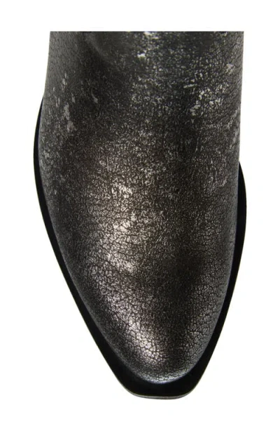 Cordani Provo Boots In Pewter Crackle In Pewter Crackle