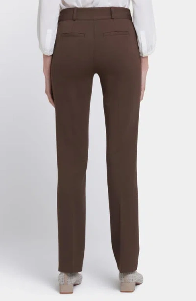 Nydj Classic Coffee Bean Trouser Jean In Coffee Bean