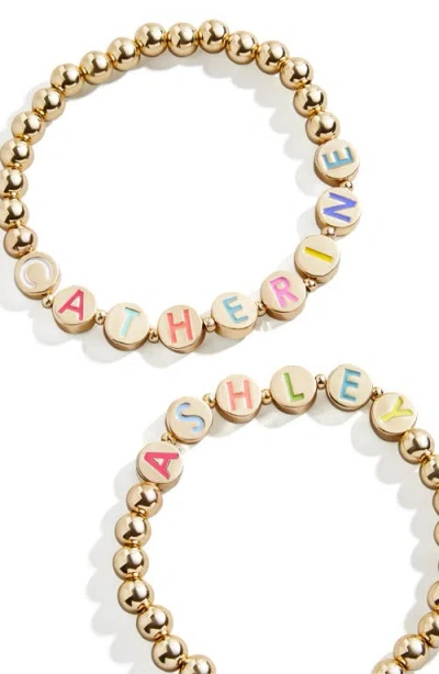 Baublebar Pisa Custom Disc Stretch Bracelet In Multi