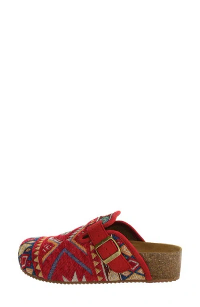 Shop Dirty Laundry Magnolia Clog In Red Multi