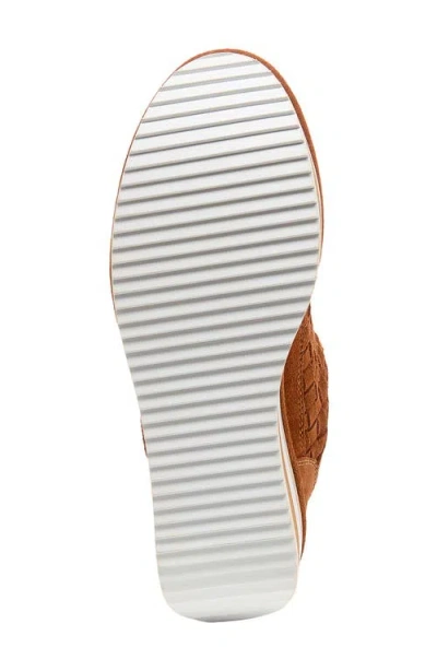 Kelsi Dagger Brooklyn Hollis Platform Sneaker In Caramel