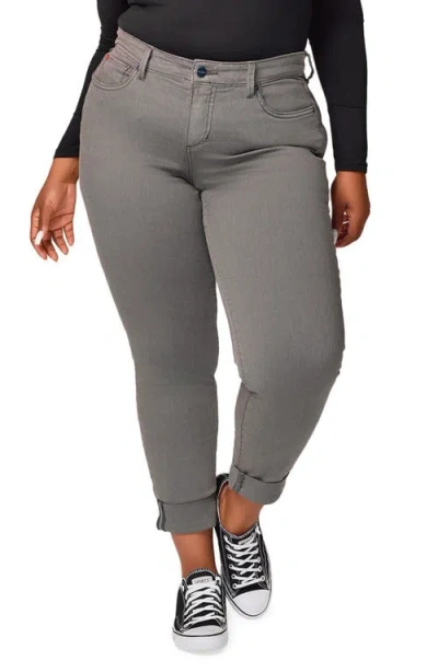 Slink Jeans High Waist Ankle Boyfriend Jeans In Andy