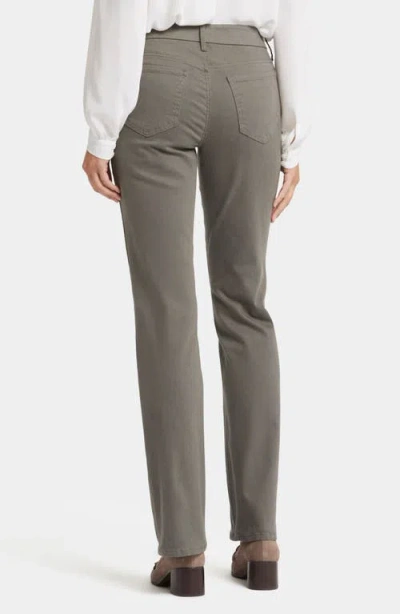 Nydj Marilyn Waist Match Straight Leg Jeans In Vine Leaf