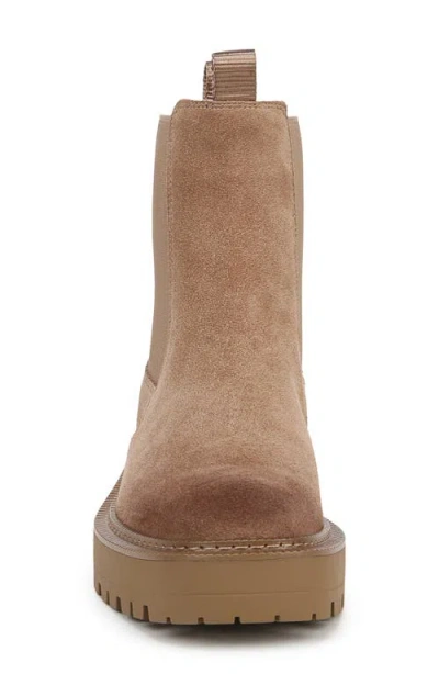 Shop Sam Edelman Laguna Platform Chelsea Boot In Almond Taupe