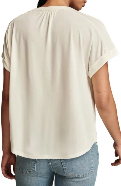 Lucky Brand Sandwash Button-up Shirt In Whisper White