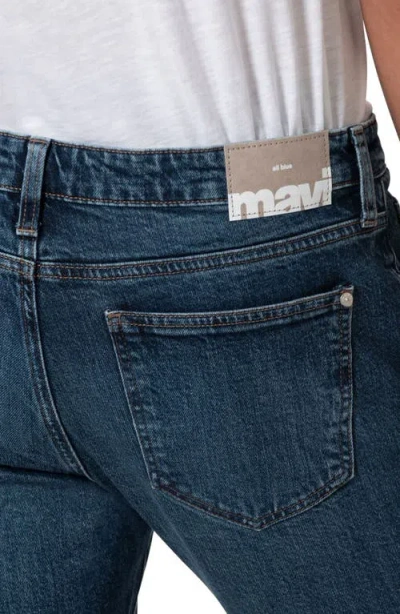 Mavi Jeans Marcus Slim Straight Leg Jeans In Dark Brushed Classic Blue