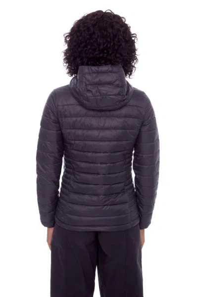 Alpine North Women's Yoho Ladies' | Lightweight Packable Puffer Jacket & Bag In Black