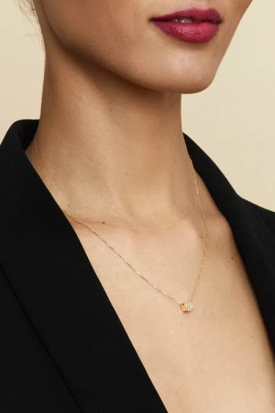Oradina 14k Yellow Gold Cubism Pendant Necklace In Yellow Gold