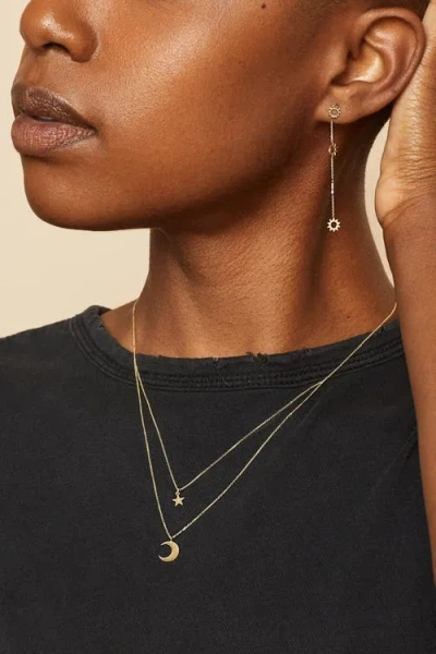 Oradina Women's 14k Yellow Solid Gold Jana Layered Necklace In Yellow Gold