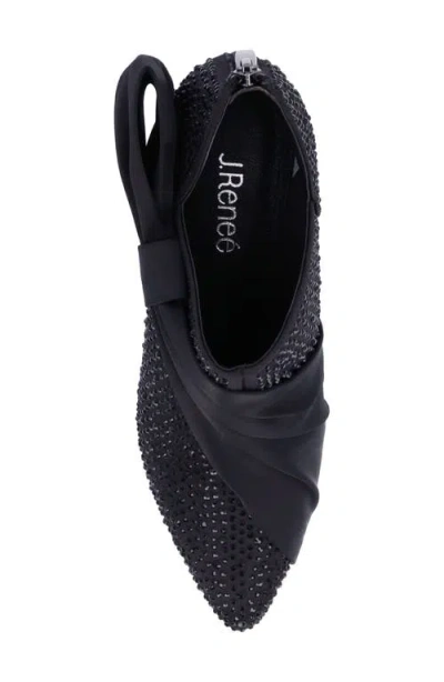 J. Reneé Elettra Pointed Toe Bootie In Black