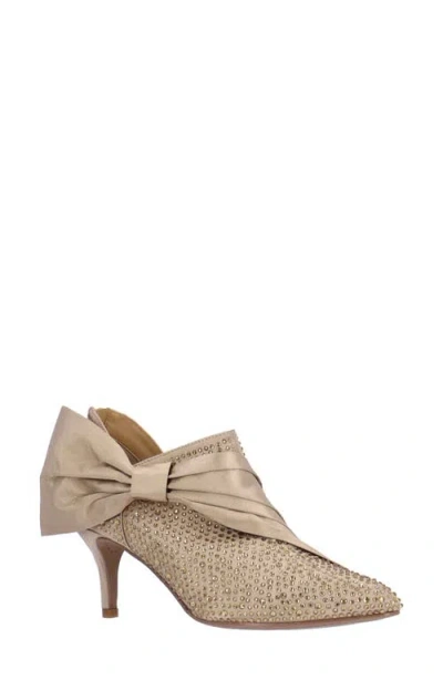J. Reneé Elettra Pointed Toe Bootie In Beige