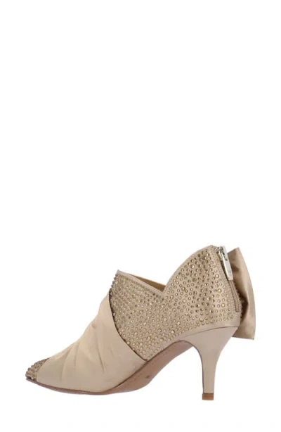 J. Reneé Elettra Pointed Toe Bootie In Beige