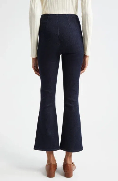 Veronica Beard Carson Off-duty Kick-flare Jean In Oxford In Oxford