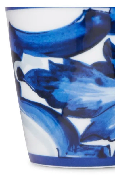 Dolce & Gabbana Porcelain Mug In Light Blue