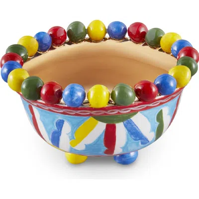 Dolce & Gabbana Dolce&gabbana Carretto Small Bowl In Medium Red
