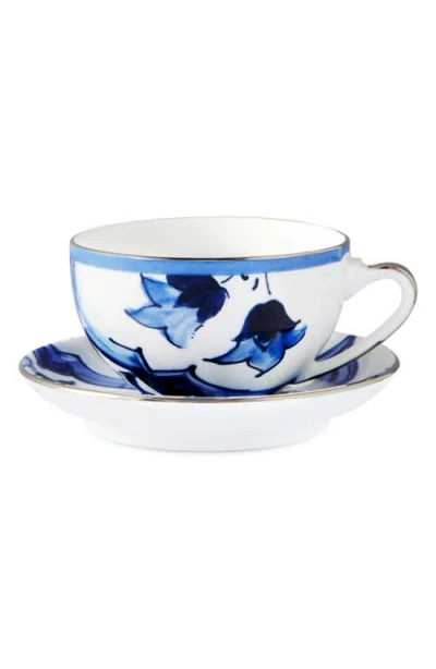 Dolce & Gabbana Porcelain Tea Set In Light Blue
