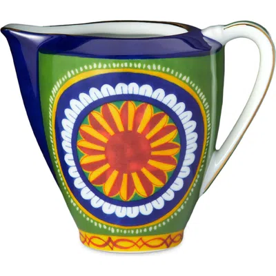 Dolce & Gabbana Carretto Siciliano Porcelain Creamer In Light Blue