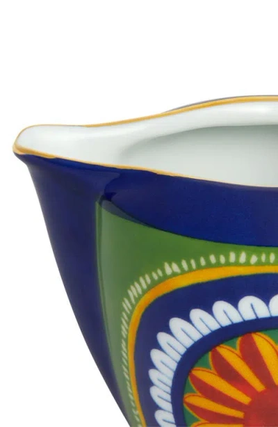 Dolce & Gabbana Carretto Siciliano Porcelain Creamer In Light Blue