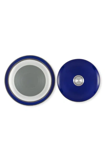 Dolce & Gabbana Dolce&gabbana Blu Meditteraneo Sugar Bowl & Lid In Navy