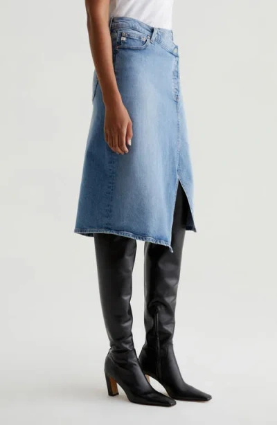 Shop Ag Bruna Denim Skirt In 18 Years Oslo