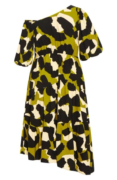 City Chic Aria Dress In Downtown