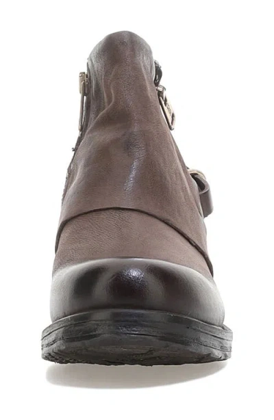 As98 A.s.98 Steve Studded Bootie In Chocolate
