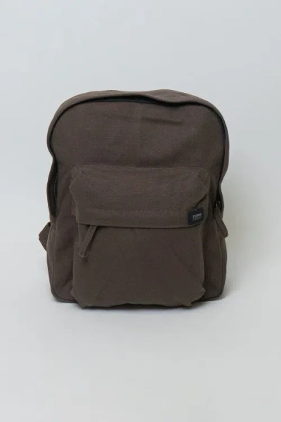 Terra Thread Organic Cotton Mini Backpack In Chestnut Brown