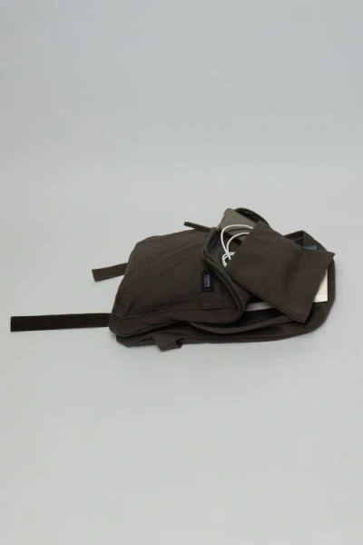 Terra Thread Organic Cotton Mini Backpack In Chestnut Brown