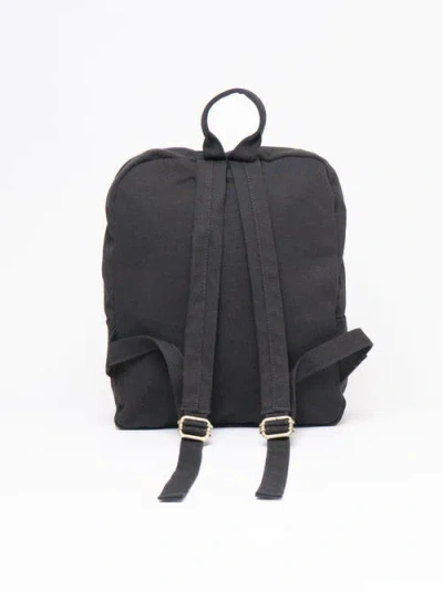 Terra Thread Organic Cotton Mini Backpack In Ivory Black