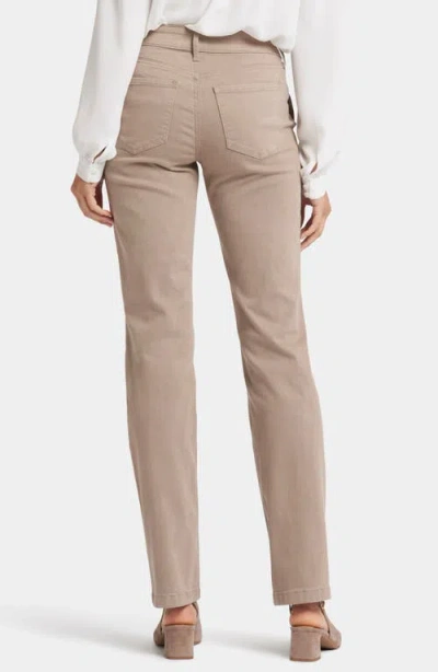 Nydj Marilyn Utility Pocket Straight Leg Jeans In Country Oak
