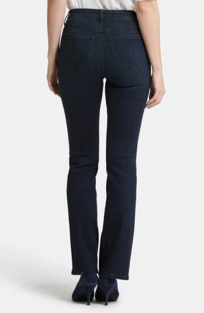 Nydj High Waist Slim Bootcut Jeans In Obsidian Blue