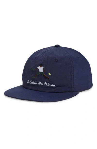 PALMES PALMES SOCIETÁ EMBROIDERED PERFORMANCE BASEBALL CAP 