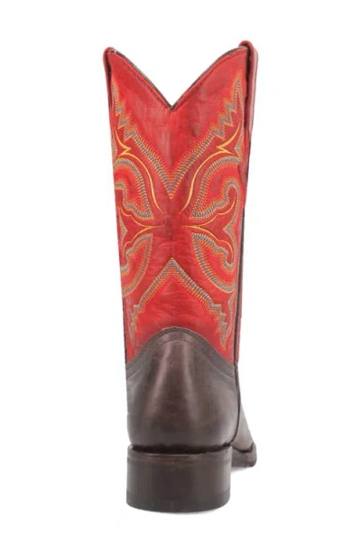 Dingo True Grit Cowboy Boot In Brown