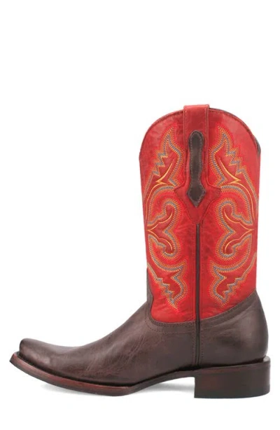 Dingo True Grit Cowboy Boot In Brown
