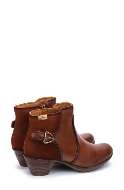 Pikolinos Rotterdam 902 Water Resistant Bootie In Cuero