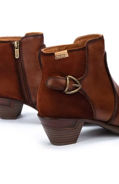 Pikolinos Rotterdam 902 Water Resistant Bootie In Cuero