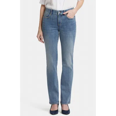 Nydj Waist Match Marilyn Straight Leg Jeans In Indigo Stream