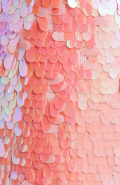 Nasty Gal Iridescent Disc Sequin Miniskirt In Pink