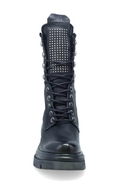 Shop As98 A.s.98 Emper Combat Boot In Black