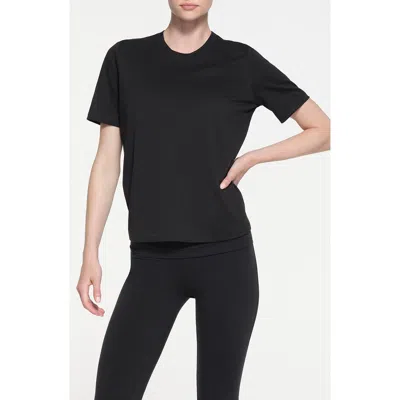 Skims Relaxed T-shirt In Onyx