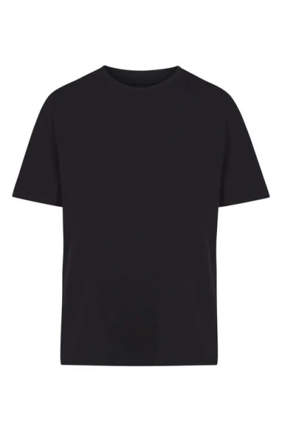 Skims Relaxed T-shirt In Onyx