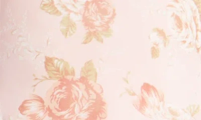 House Of Cb Solada Floral Halter Midi Sundress In Vintage Rose Print