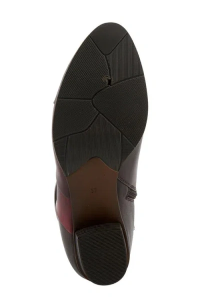 Spring Step Mayvilla Bootie In Chocolate Multi
