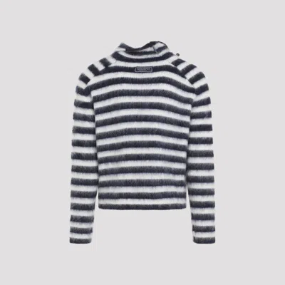 Jacquemus 'marina's Mohair Sweater In Blue