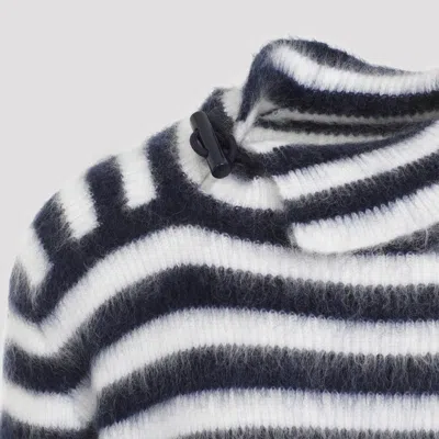 Jacquemus 'marina's Mohair Sweater In Blue