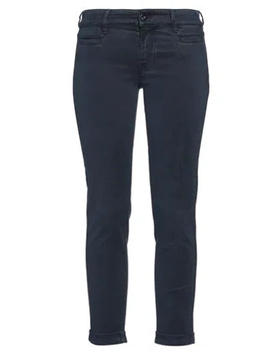 Jacob Cohёn Woman Pants Navy Size 31 Lyocell, Modal, Elastomultiester, Elastane In Navy Blue